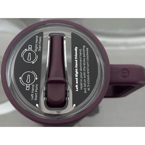 HydroJug X ACTA 40oz Traveler, EMBER CHECKMATE - Picture 4 of 5